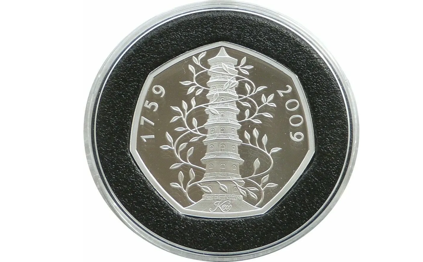 2019 Kew Gardens 50p Silver Proof